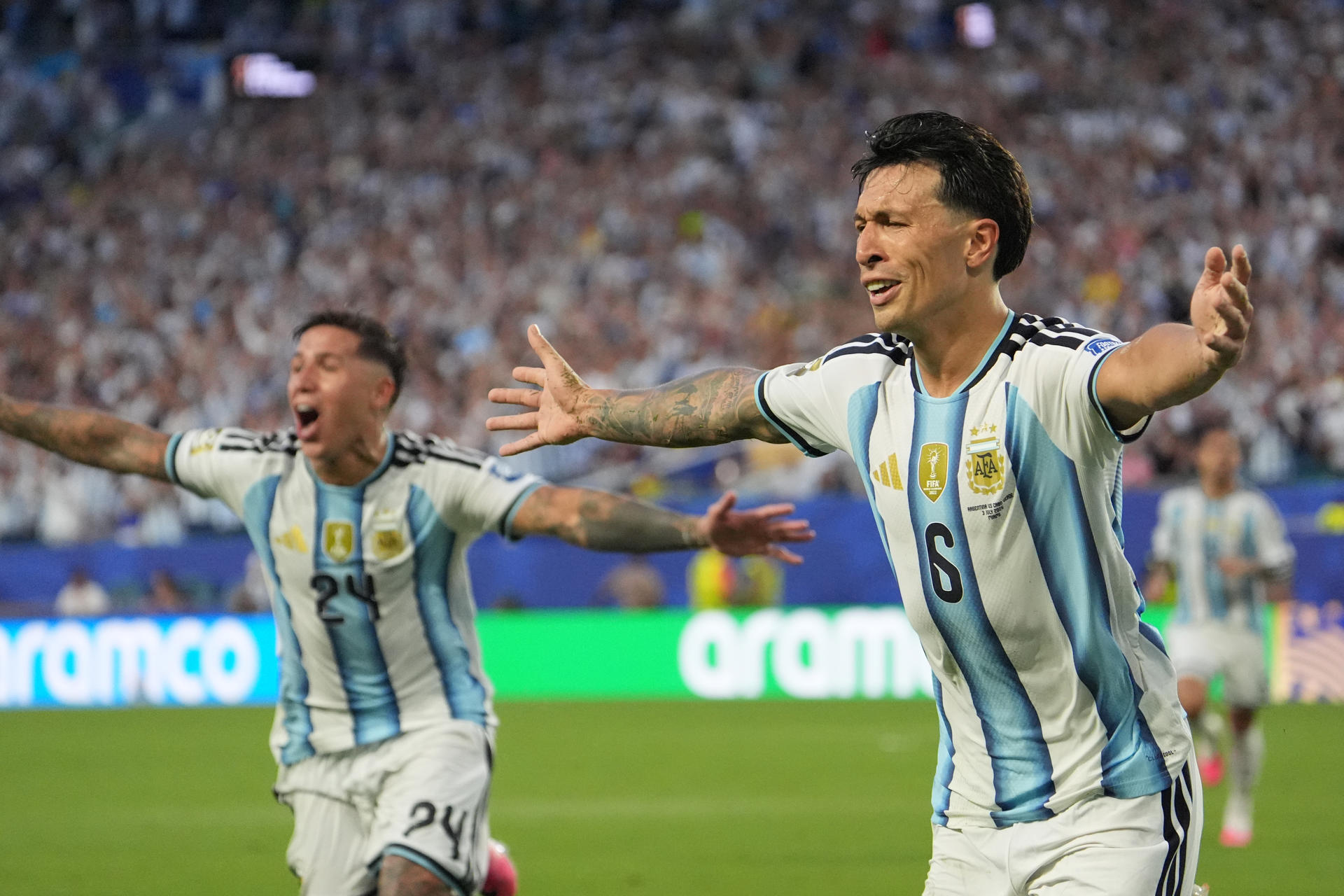 Argentina 3-2 Egipto: Messi, Romero y Enzo rescatan una remontada historica