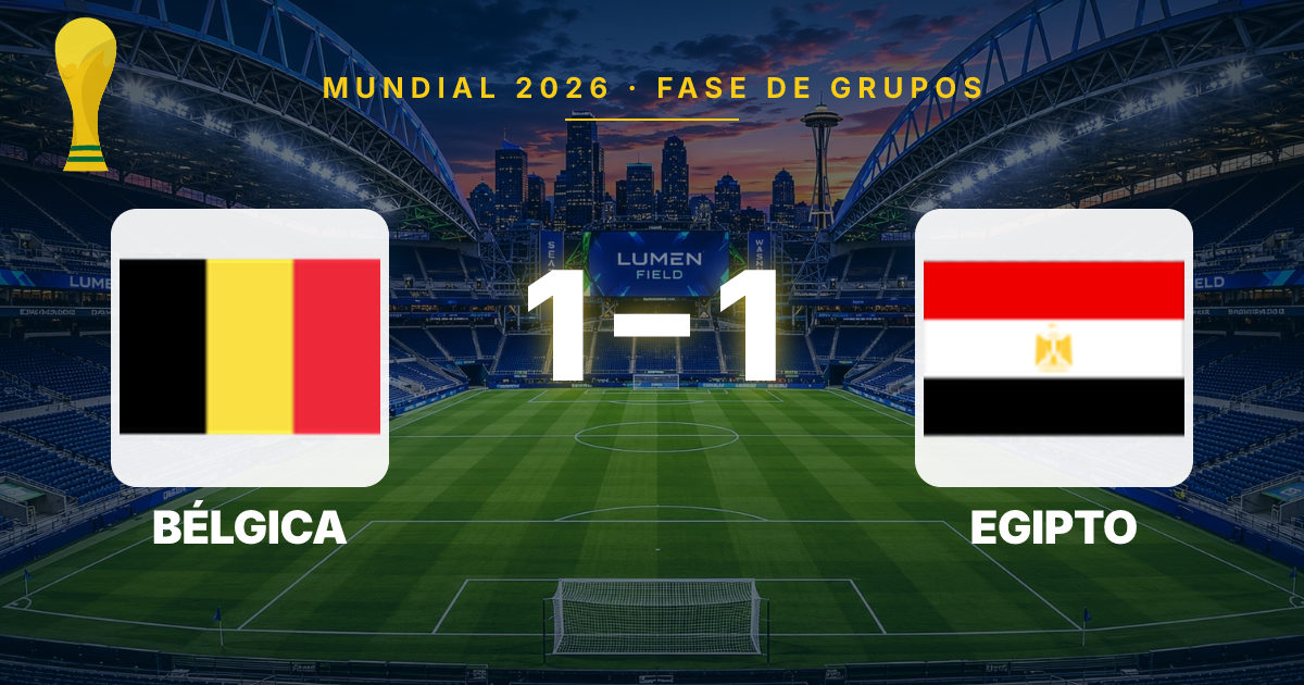 Bélgica 1-1 Egipto: Lukaku cambió el tono, no el veredicto completo