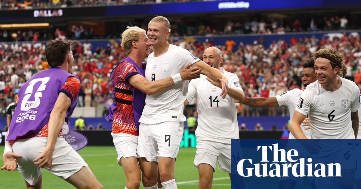 Costa de Marfil 1-2 Noruega: Haaland convirtio una noche de resistencia en historia noruega