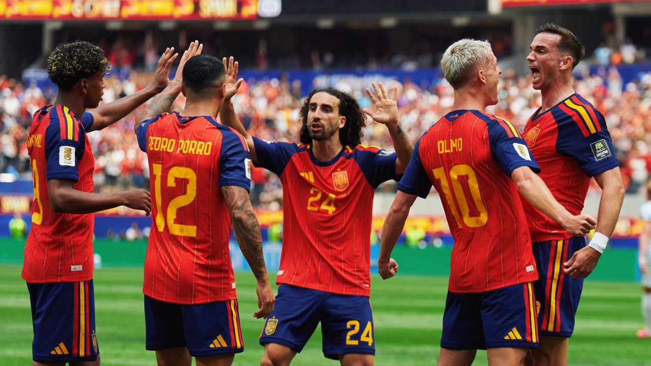 Espana 2-1 Belgica: Merino decide al 88' y cita a Francia