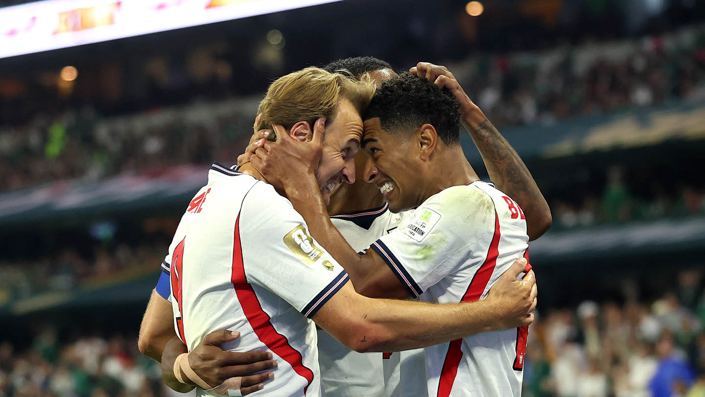 Mexico 2-3 Inglaterra: Bellingham, Kane y Pickford sobrevivieron al Azteca con diez hombres