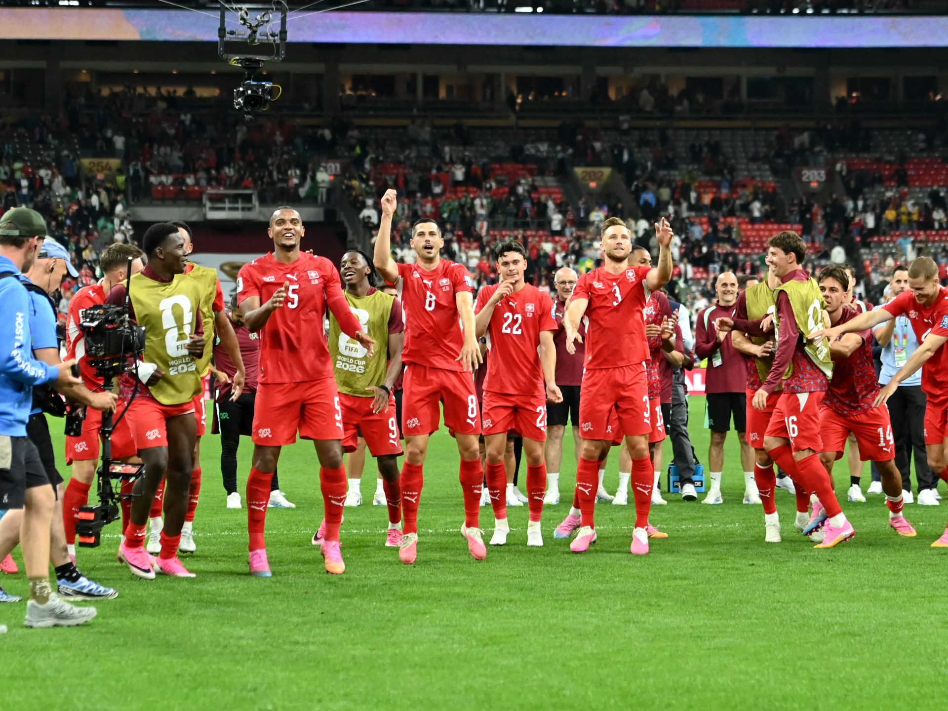 Suiza 2-0 Argelia: Embolo y Ndoye hicieron del orden una victoria historica